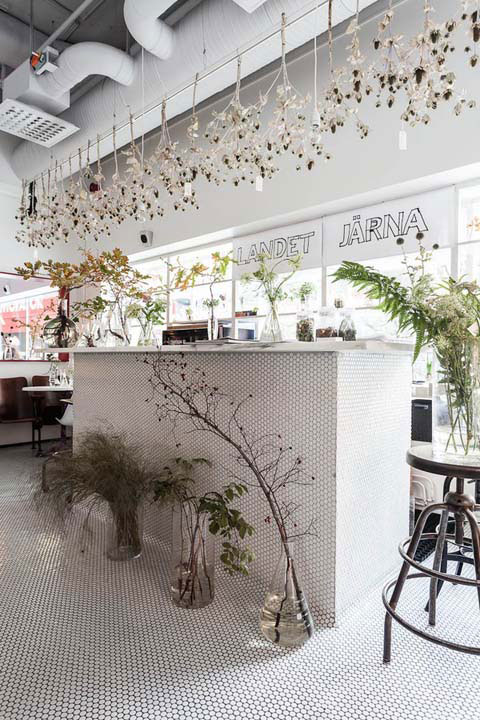 Landet Jarna Small Wild Flowers Shop Outside Of Stockholm Beautiful Interiors