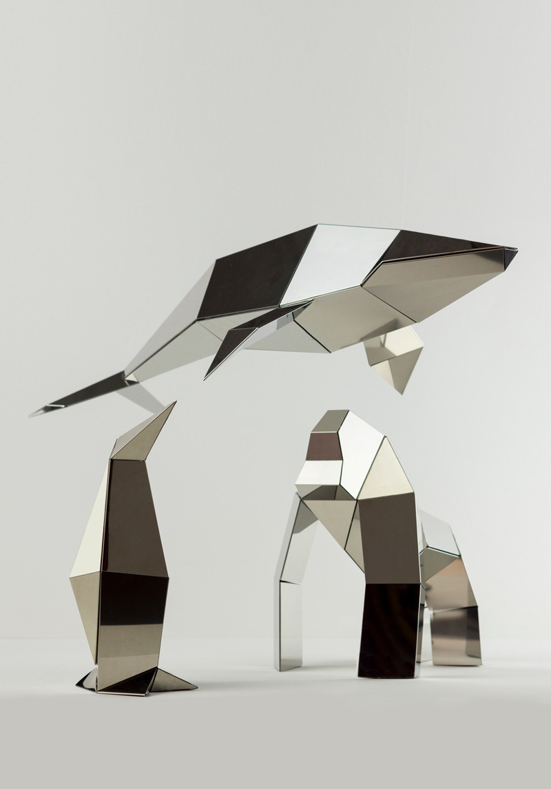 foldable sculpture poligon - Poligon