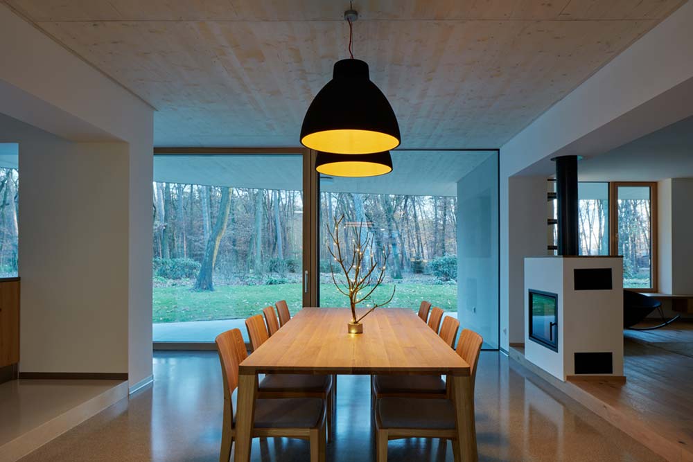 forest villa dining design - Forest Villa