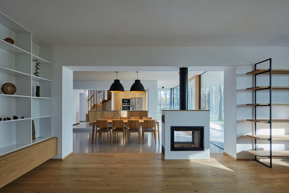forest villa open space design - Forest Villa