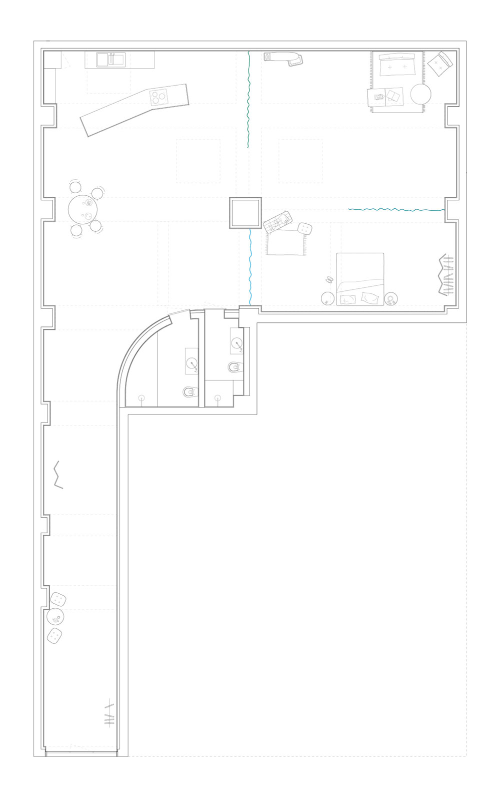 garage house conversion plan fa - Garage House