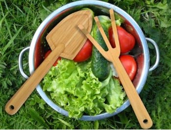 garden salad tongs - Garden Salad