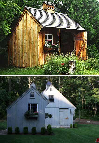 Pool & Garden Sheds: New England Style