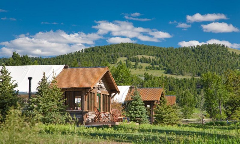 glamping montana rockcreek1 800x480 - Ranch at Rock Creek: Glamping in big sky country