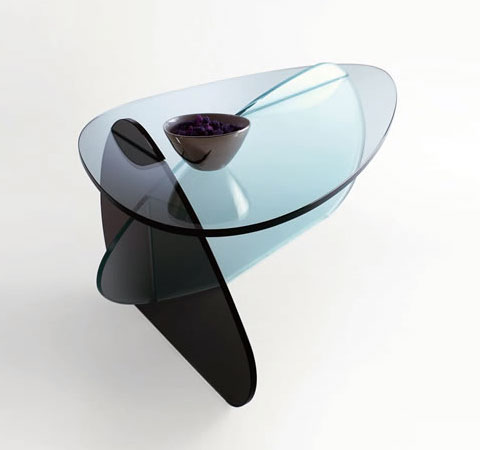 glass table karim rashid 3 - Kat: optical illusions at your service