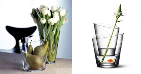 glass vase galerie - Galerie Vase: 2 in 1