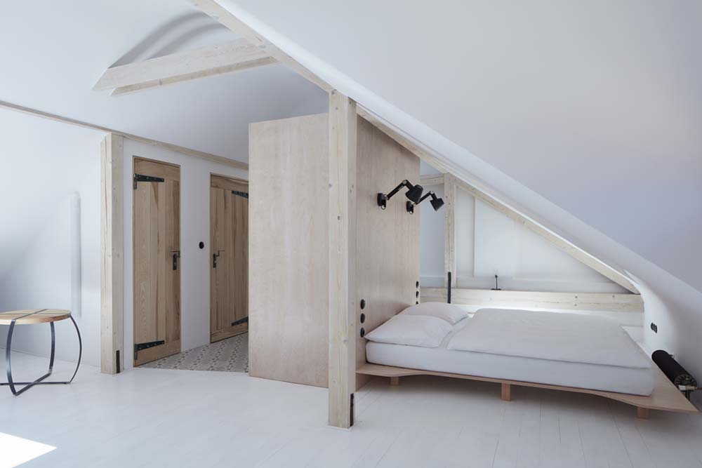 guesthouse renovation bedroom design 4 - Stajnhaus