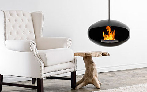 hanging fireplace cocoon a4 - Cocoon Aeris Hanging Fireplace: An Old Flame