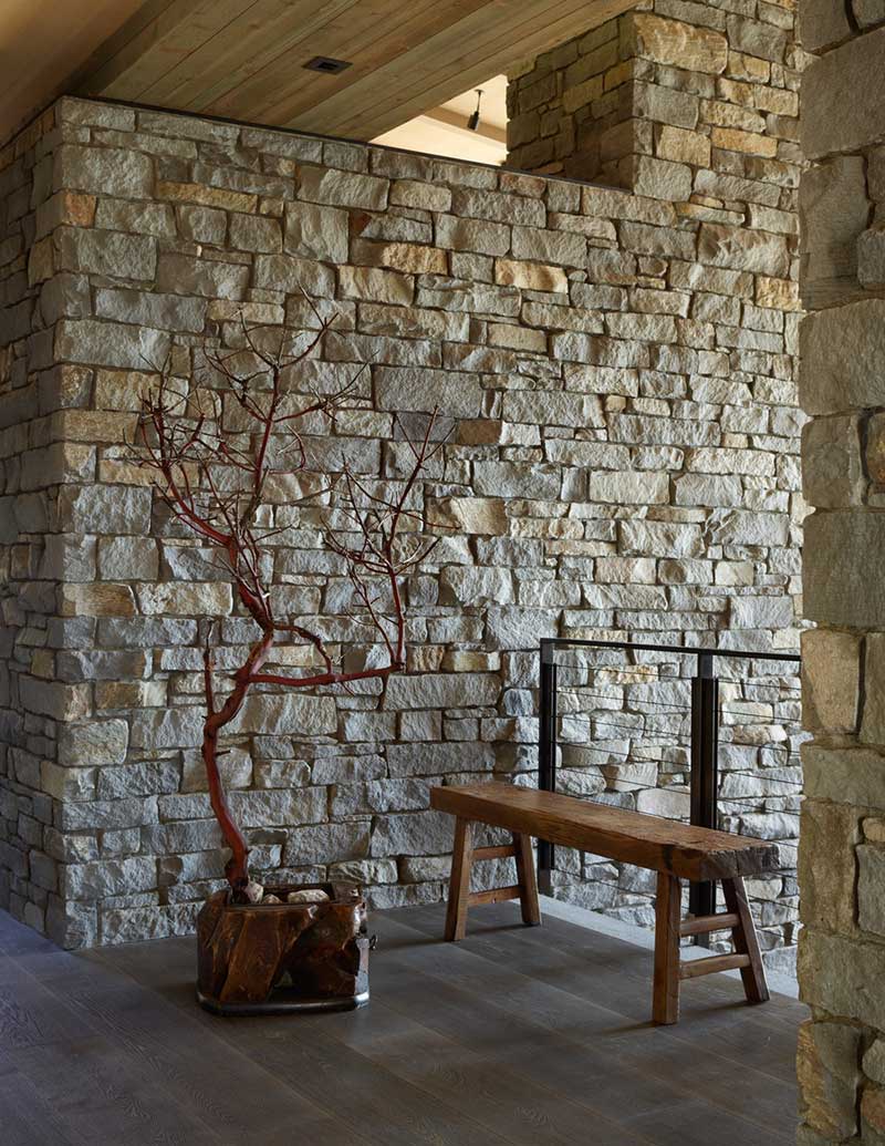 hillside stone wall design hp - Hillside Sanctuary