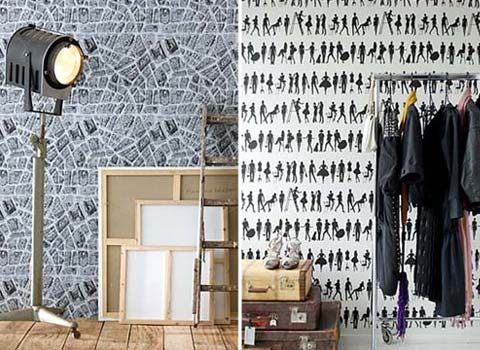 home design wallpaper ferm 6 - Ferm Living Wallpaper: back to the future