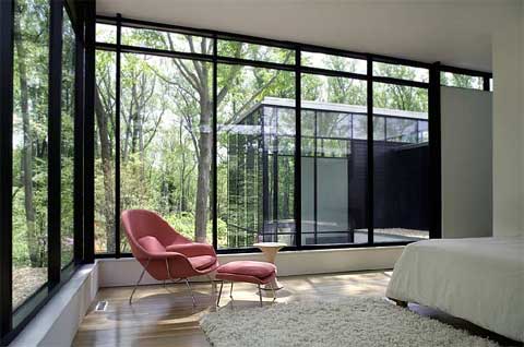 home extension blackwhite2 - BlackWhite Residence: A Glass Home Extension