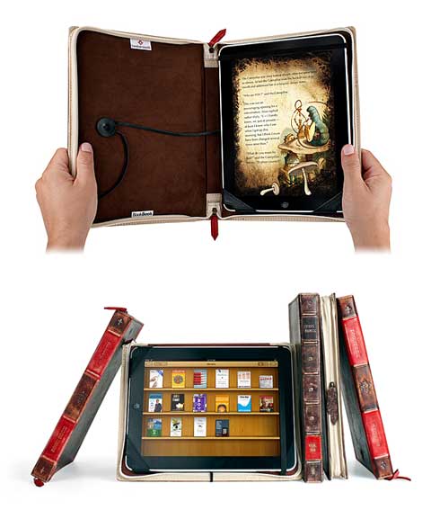 ipad case stand bookbook - BookBook for iPad: Don't Judge a Book by its Cover