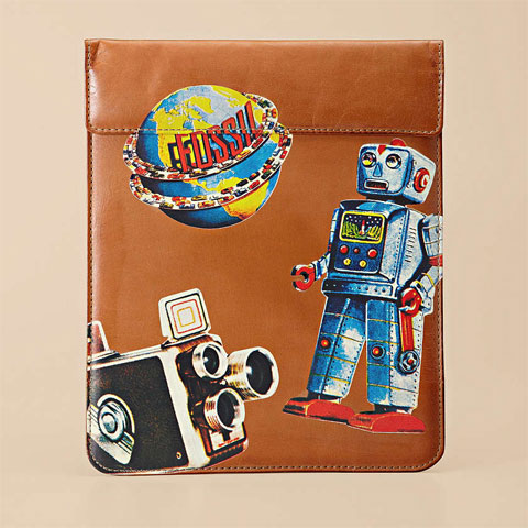 ipad tablet sleeve fossil 3 - Fossil Tablet Sleeves: Vintage iPad