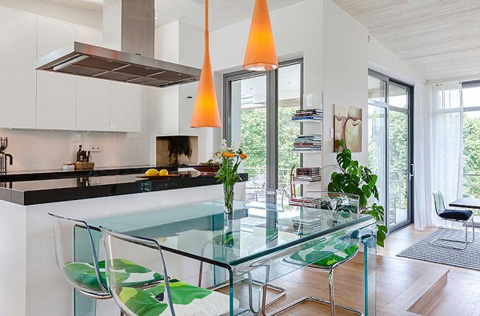 Home Interior in Sweeden - Kitchen area