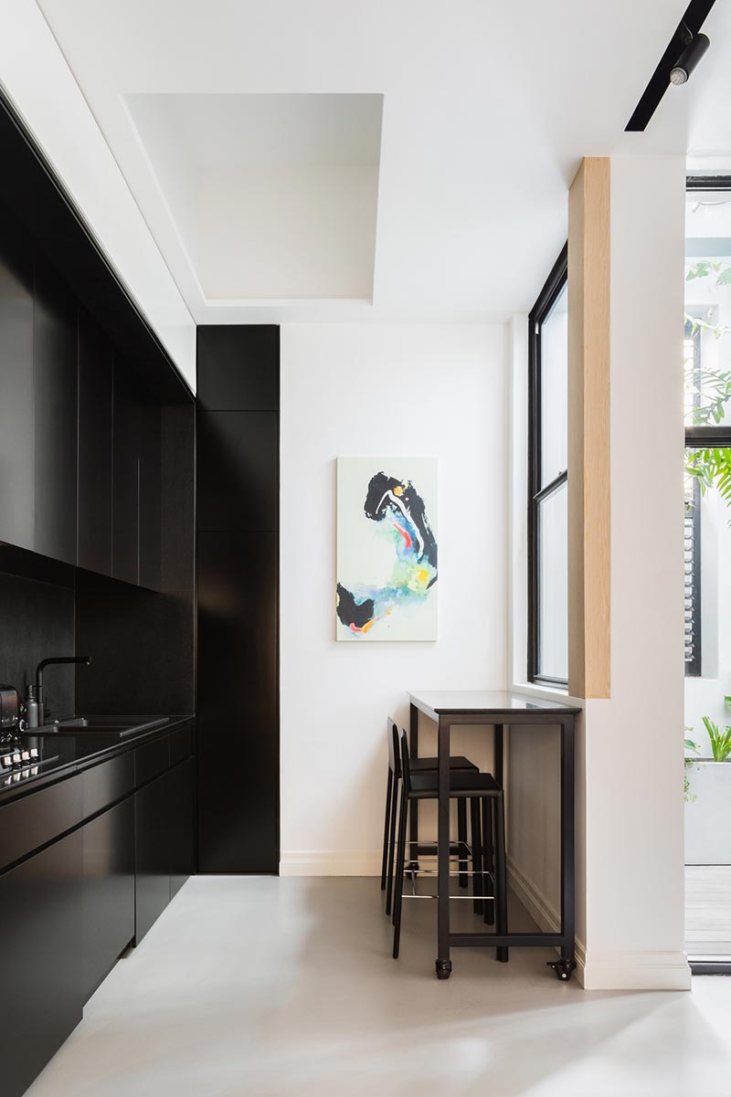 japanese interior design kitchen ba - Darlinghurst Apartment