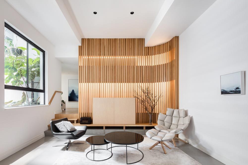 japanese interior design living ba 1000x665 - Darlinghurst Apartment