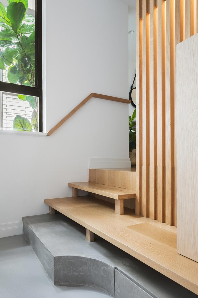 japanese interior design stairs ba - Darlinghurst Apartment