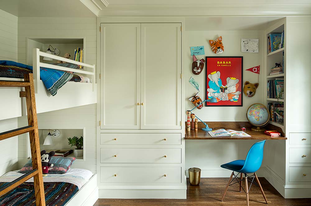 Kids bunk bedroom design