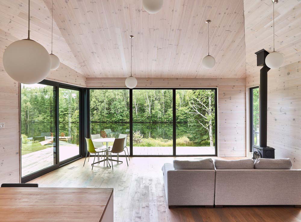 lake house design living - The Sisters