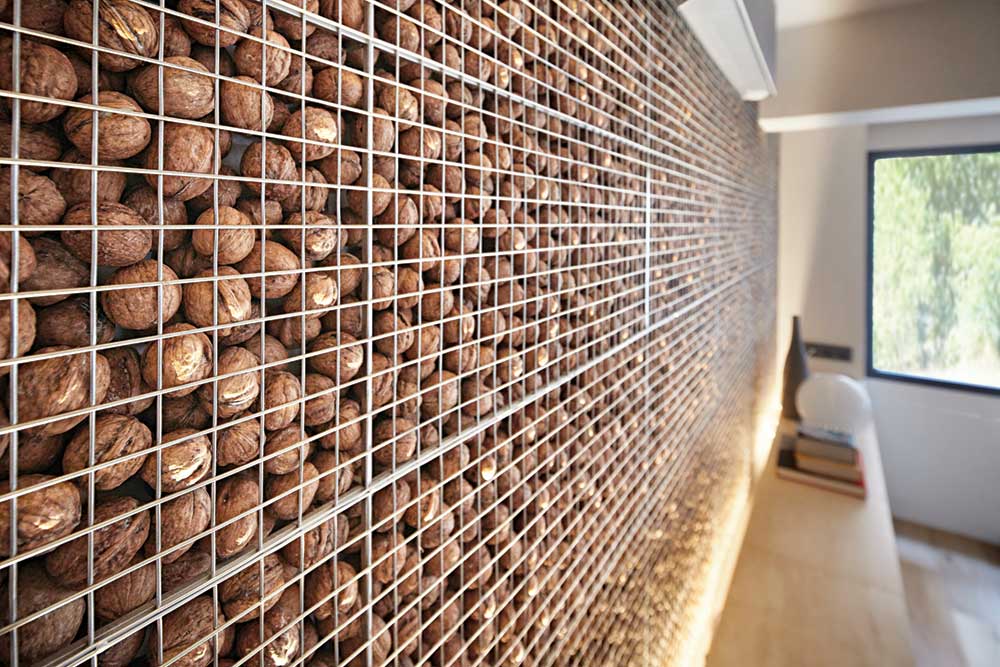 live work studio wallnut wall design ym - Studio Loft