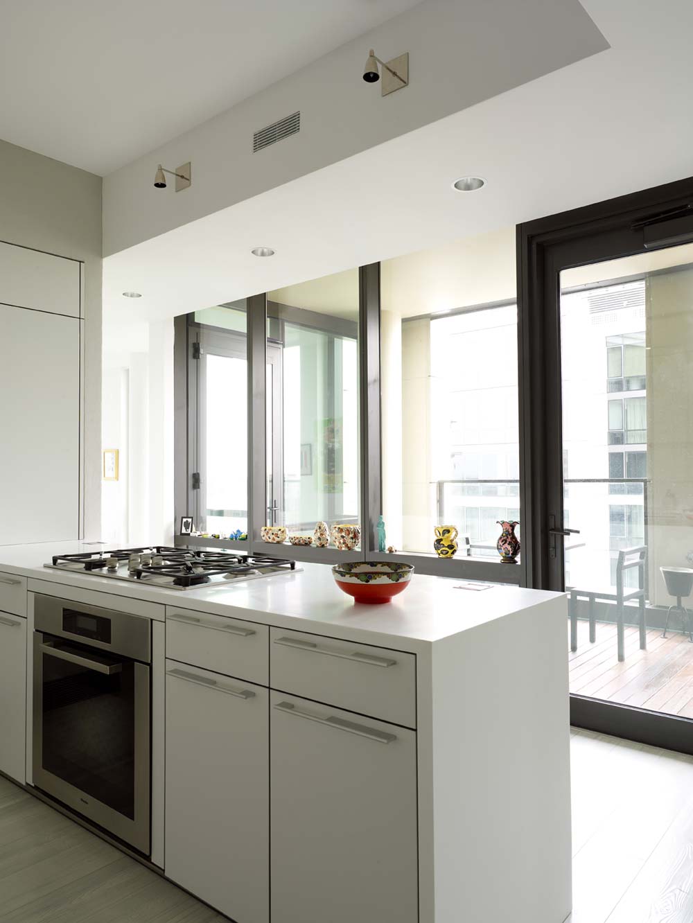 loft apartment kitchen design nyc - Warren Apartment
