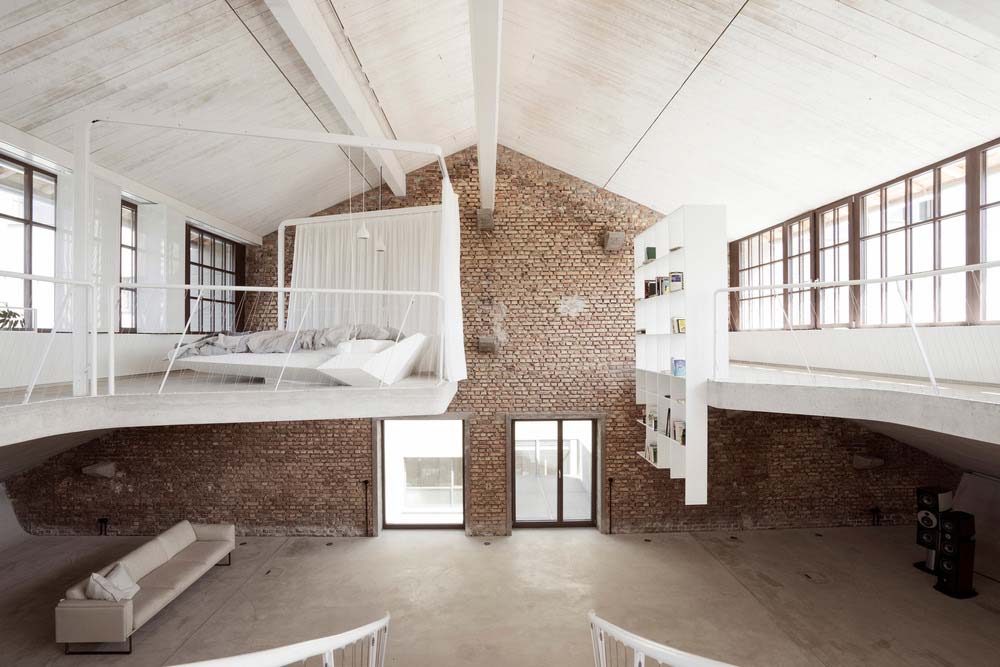 Open Loft Bedroom Space