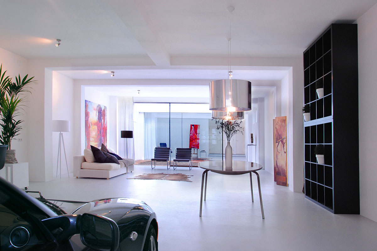 Garage loft loft design