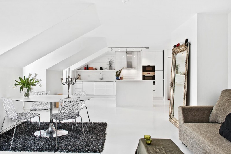 loft penthouse design esny 800x532 - Södermalm loft: Diminutive Penthouse