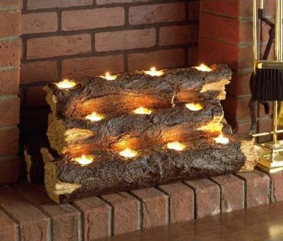 log fireplace light - Log Light: A Fireplace Replacement