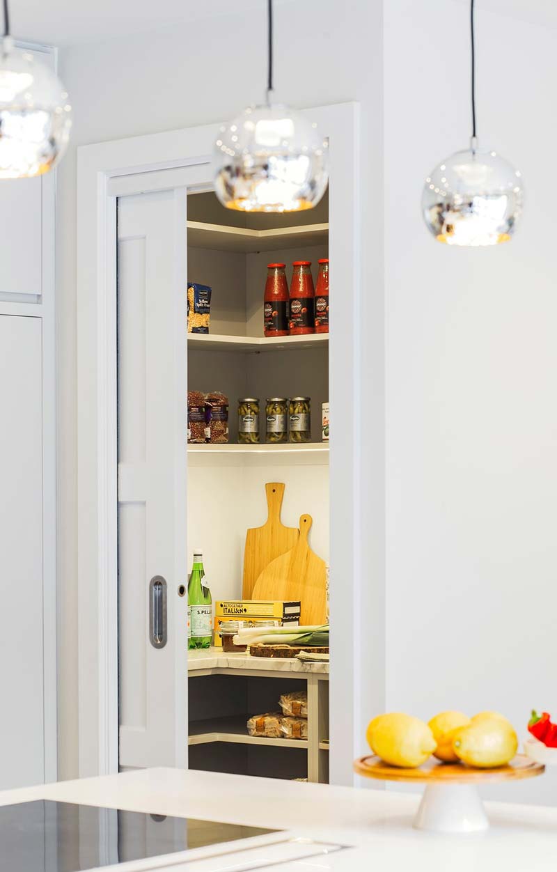 london townhouse kitchen pantry - Highgate Hill Townhouse