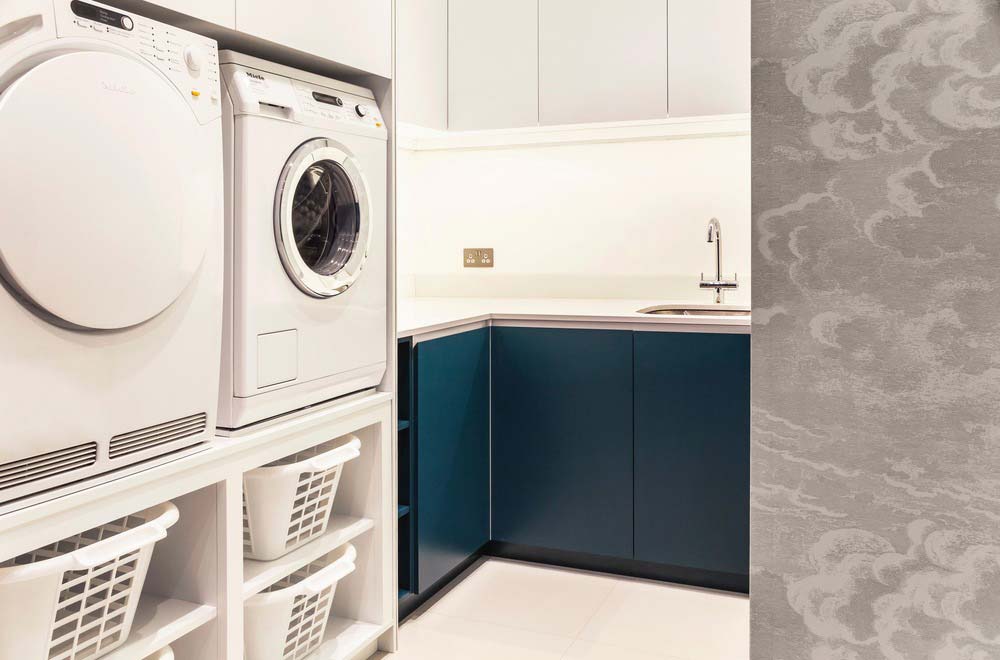 london townhouse laundry room - Highgate Hill Townhouse