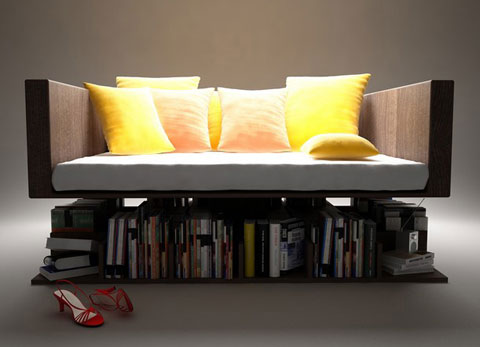 lounge storage sofa ransa - Ransa Sofa: for the tired intellectual