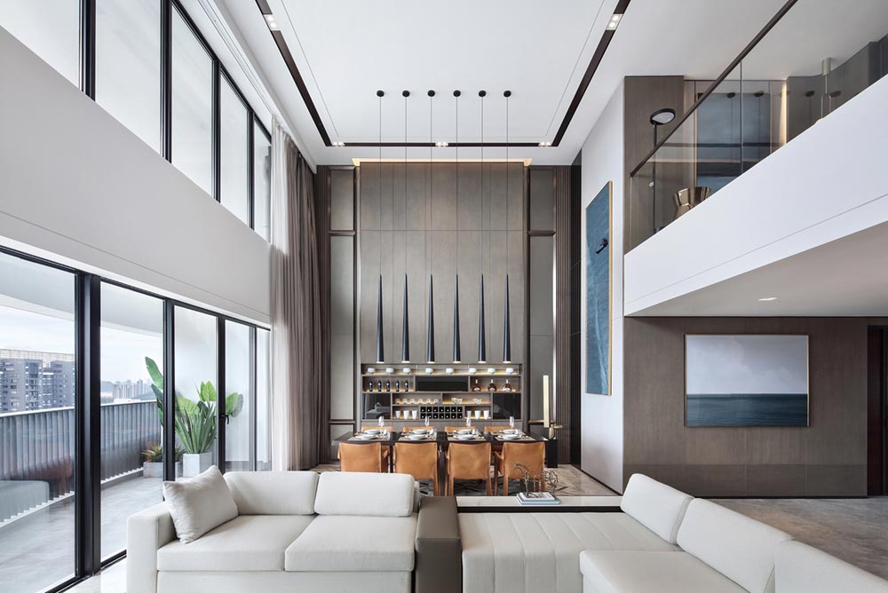 Comfortable Luxury Apartment Interior Design - Sensual Sophistication