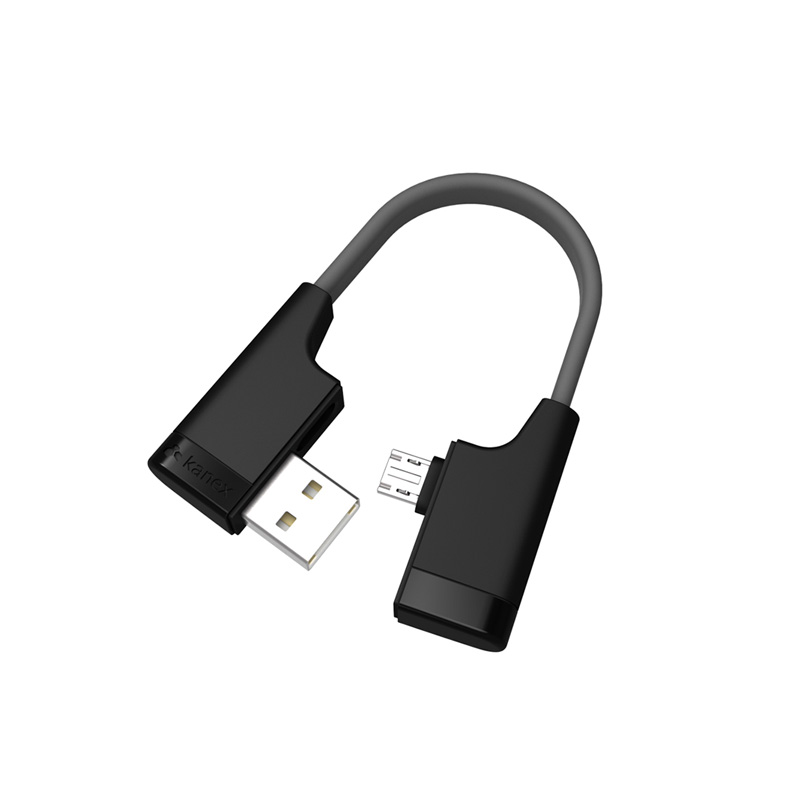 micro usb clipon kanex - Micro USB ClipOn Cable: No Tangles, Get the Job Done