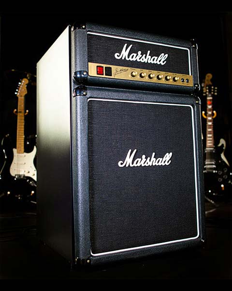 Marshall Amp Fridge: A Fun Tribute to the Real Thing - Appliances