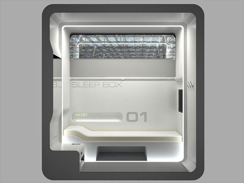 mobile prefab sleepbox 1 - Prefab Sleepbox for Travelers