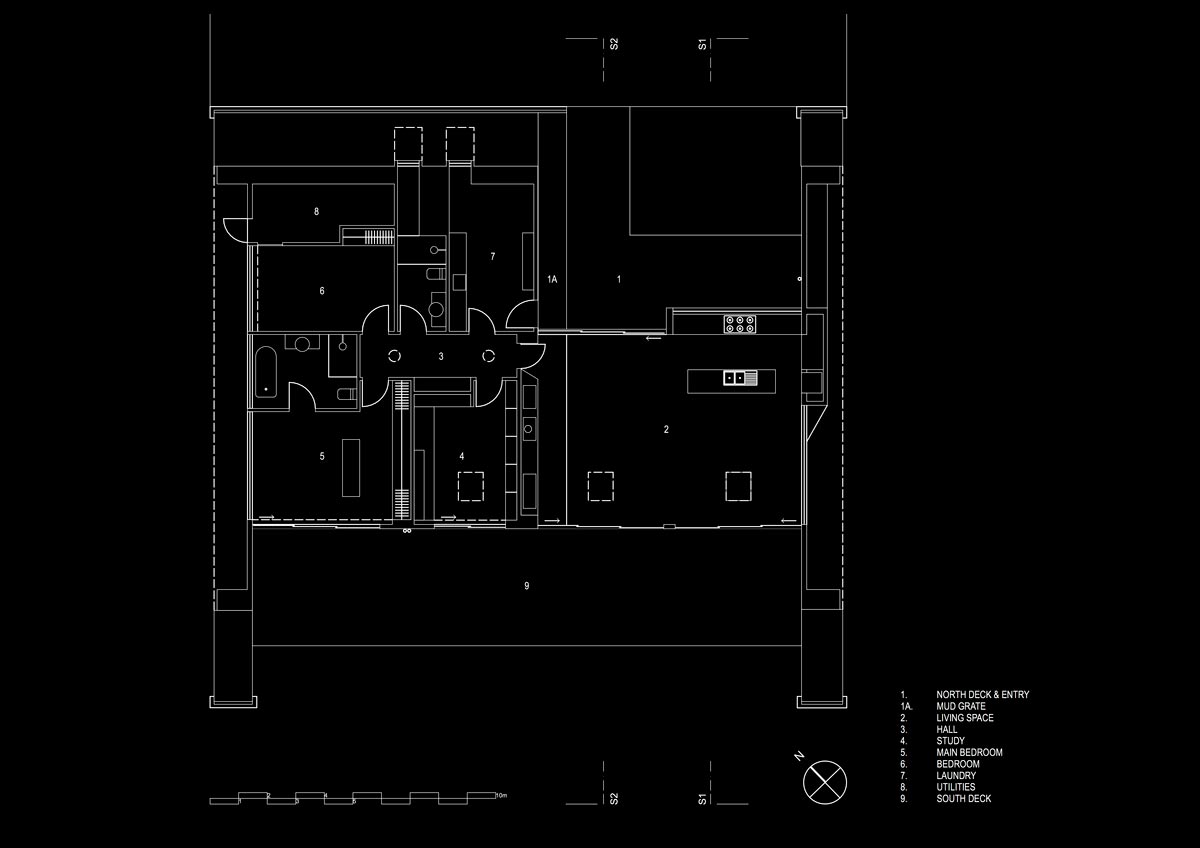 modern a frame house plan ab - Tucks Ridge House