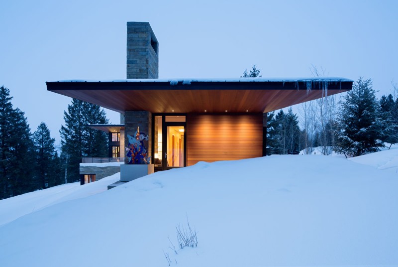 modern architecture butte 800x536 - The Butte Residence: Sprung from the Bluff