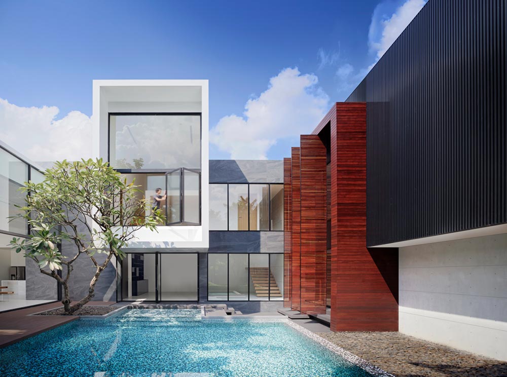 modern architecture thailand aad5 - Lakeside Residence