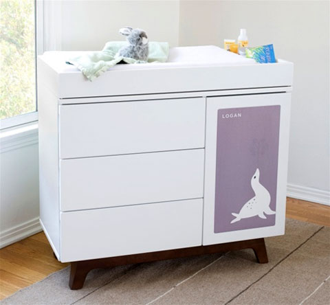 modern baby dresser