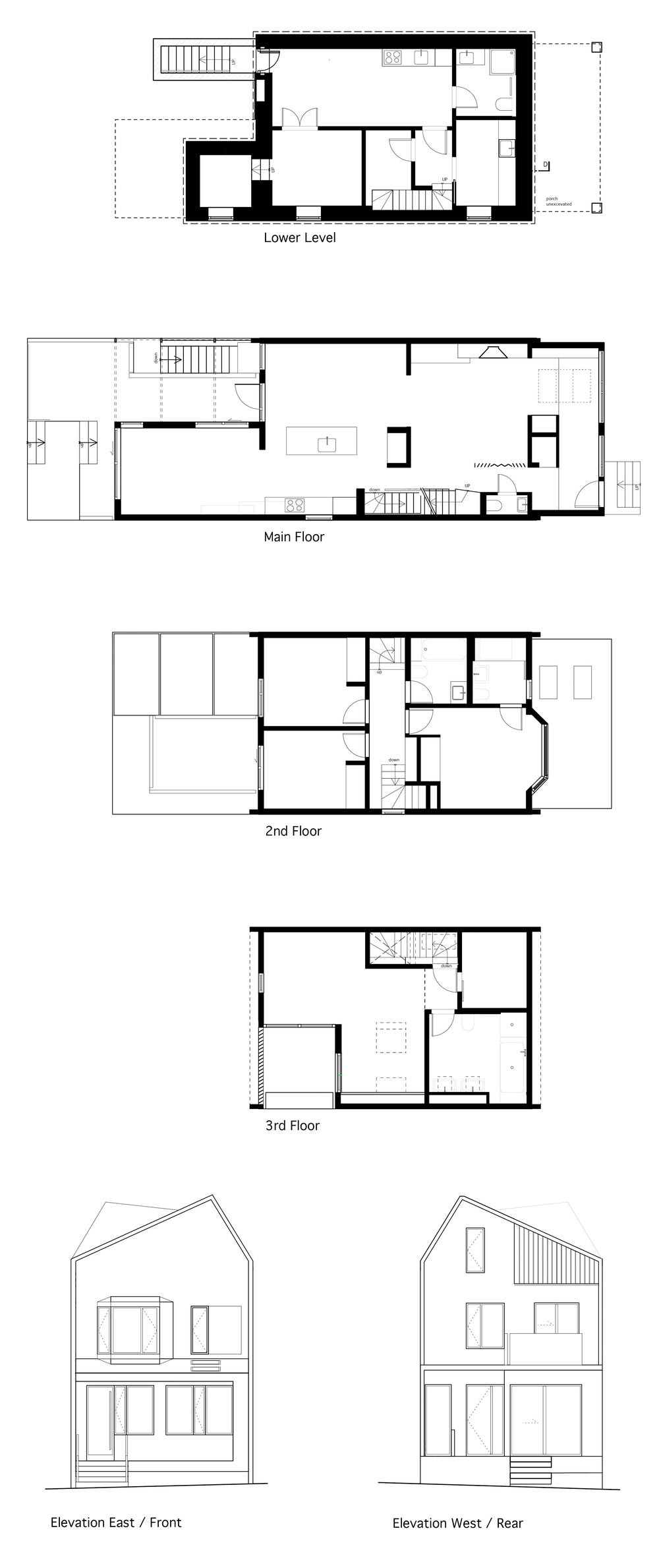 modern beach house plan ca - 1905 Beach House Sustainable Reinvention