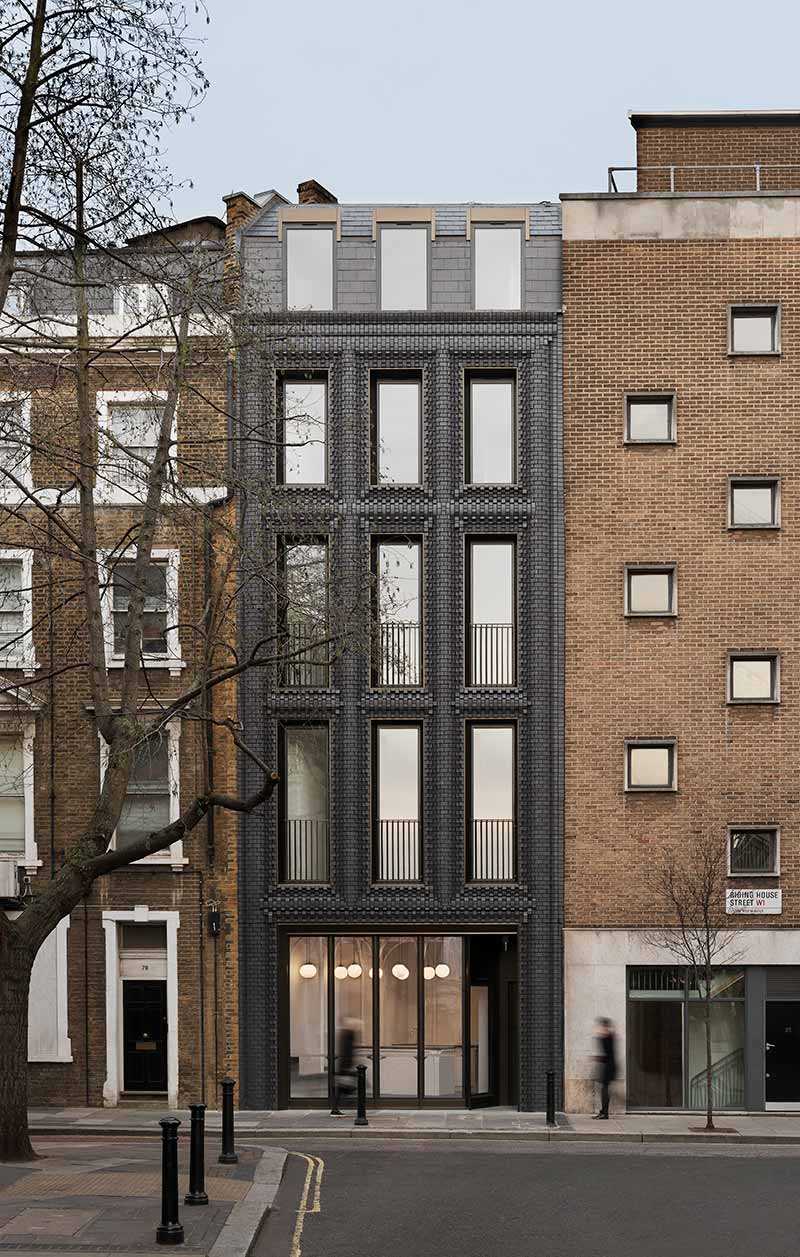 modern brick design exterior bdc - The Interlock