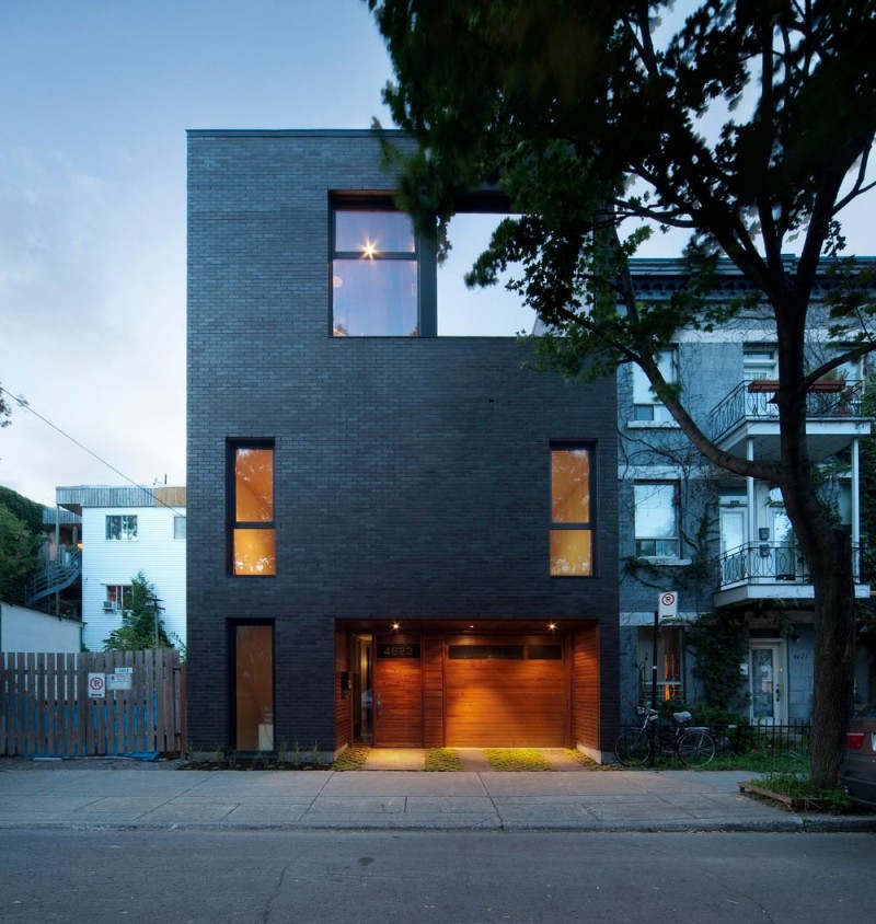 modern brick house btae 800x844 - Siamoises Mentana-Boyer