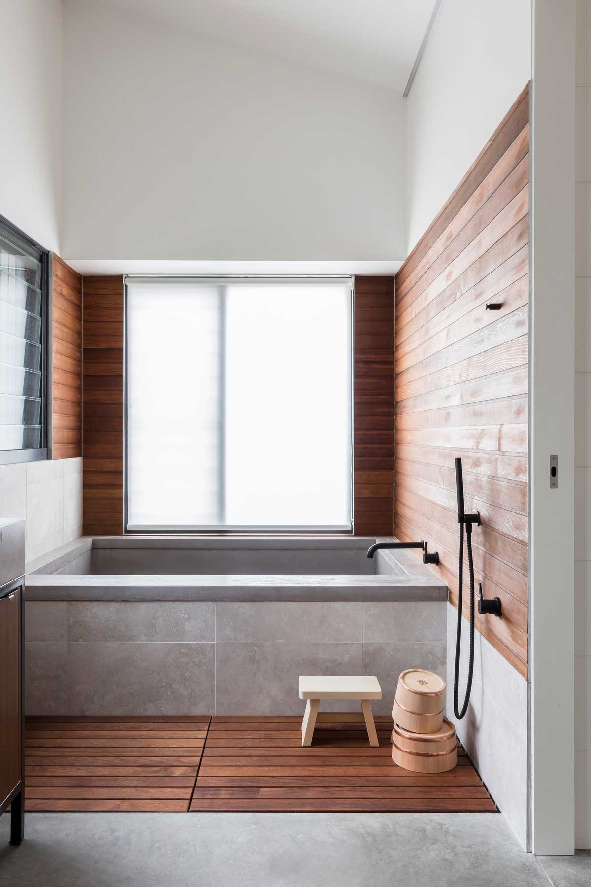 modern bungalow japanese tub - Sampson House