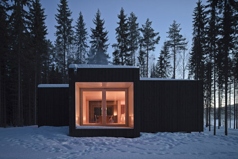 small modern cabin -Finland