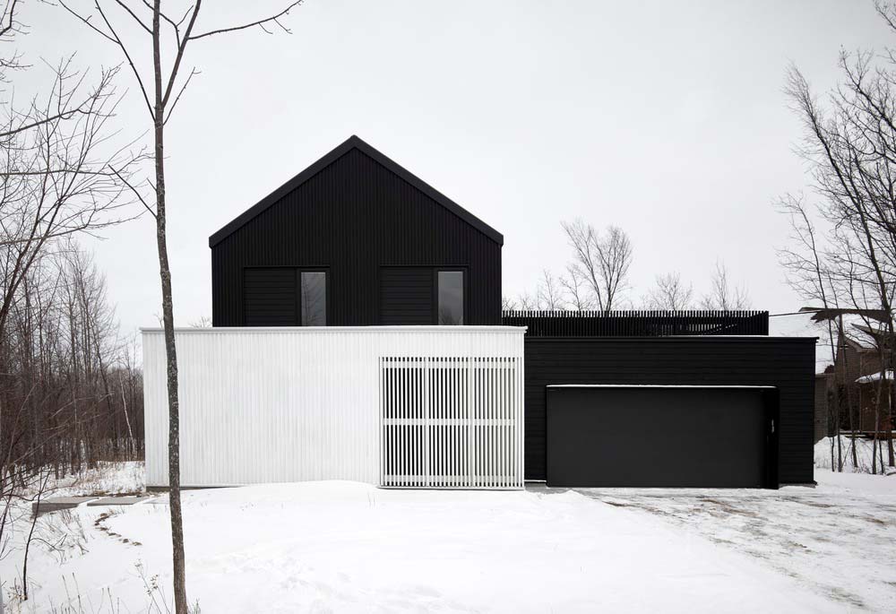 modern chalet design facade - Alta Chalet