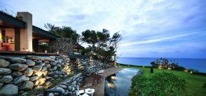 Modern Coastal Home Made Of Stone