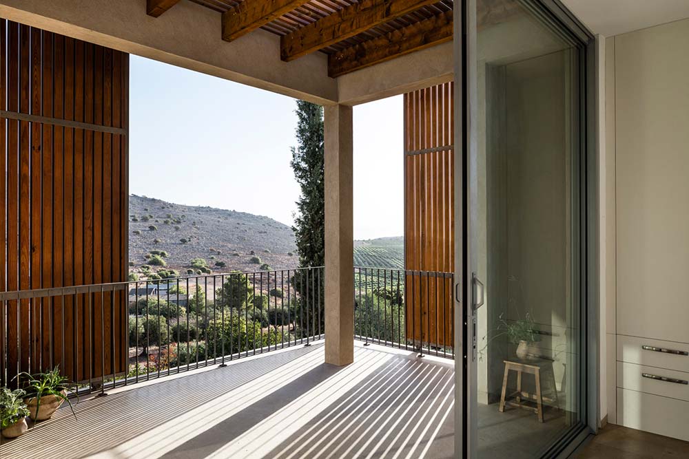 modern country house galilee balcony - Residence in the Galilee