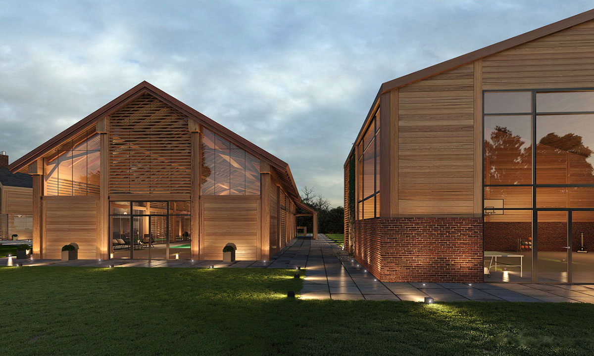 Contemporary Farm House Barn Houses compact-farms-15-proven-plans-for-market-farms-on-5-acres-or-less-includes-detailed-farm