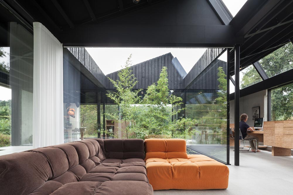 modern glass house pdra2 - Villa Schoorl